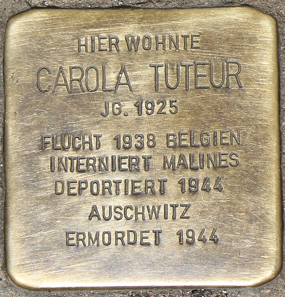 Stolpersteine Alleestraße 10 #3