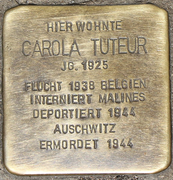 Stolpersteine Alleestrae 10 #3