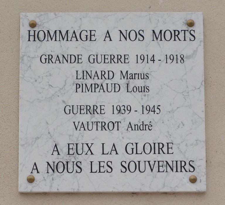 War Memorial Marson-sur-Barboure