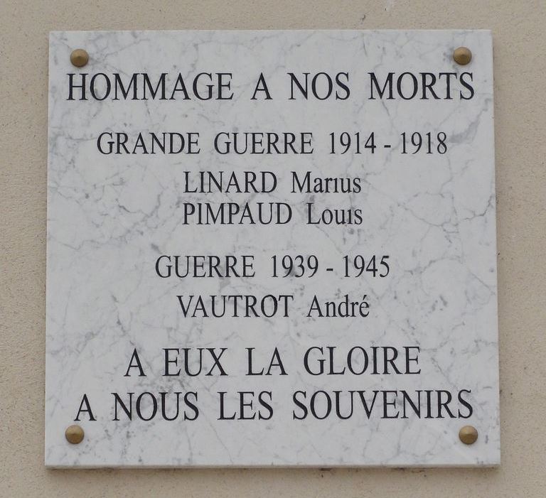 Oorlogsmonument Marson-sur-Barboure