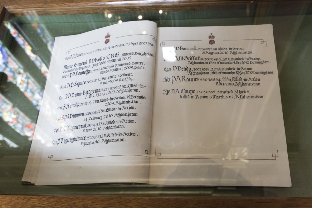 Books of Remembrance Border Regiment