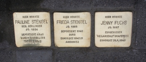 Stumbling Stones Bahnhofstraße 17