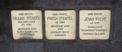 Stolpersteine Bahnhofstrae 17