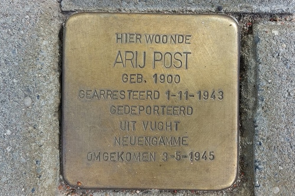 Stolperstein Wattstraat 16b #1