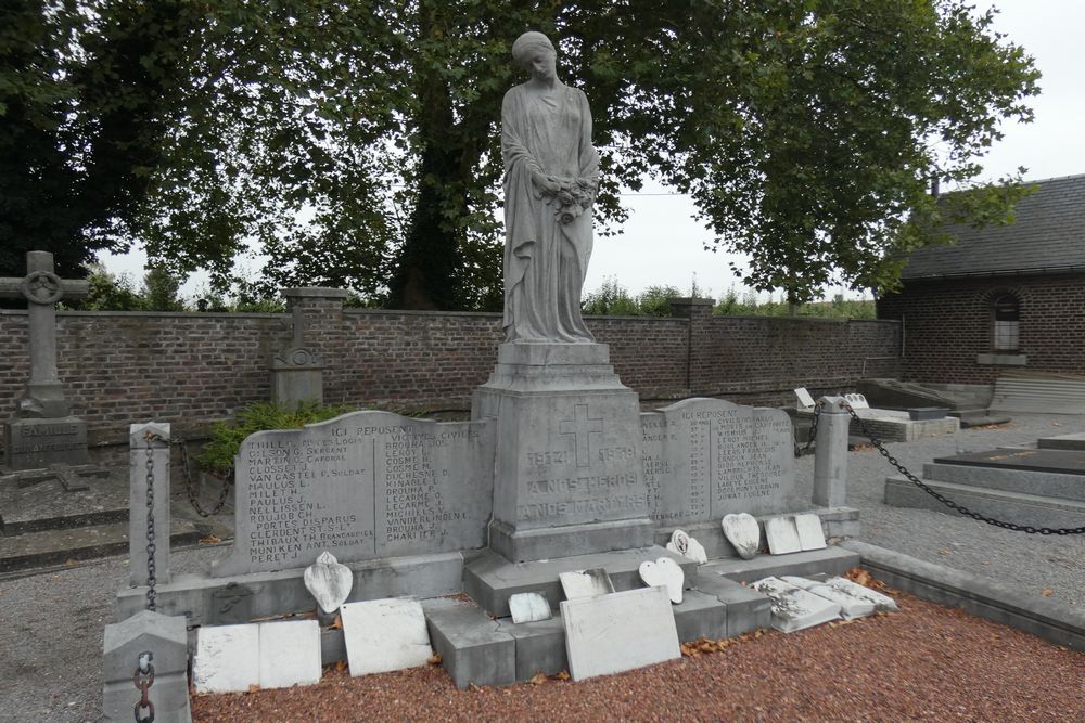 Belgian War Graves Lorette cemetery Vis #2