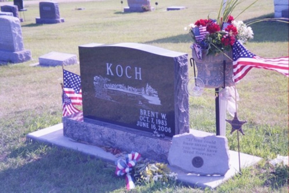 American War Grave Elm Creek Cemetery #1