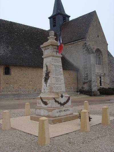 Oorlogsmonument Bussy-le-Repos