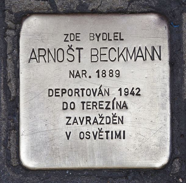 Stolperstein Komenského 927/19