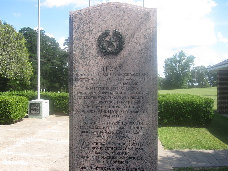 Texas-monument Mansfield Historic Site #1