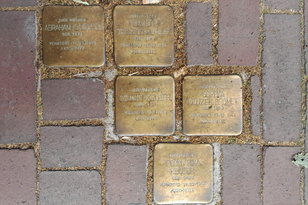 Stolpersteine Thomas  Kempisstraat 33 #1