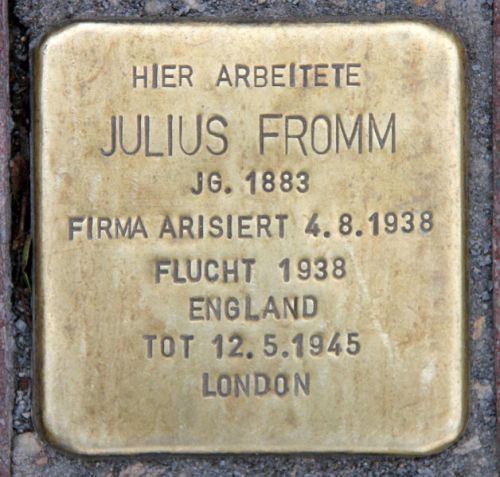 Stolperstein Friedrichshagener Strae 38-39 #1