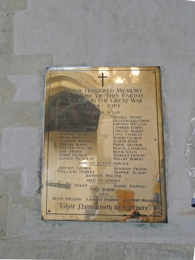 War Memorial St. Mary the Virgin Church