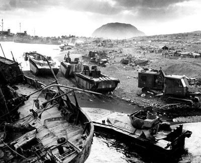 Invasiestrand Iwo Jima #3