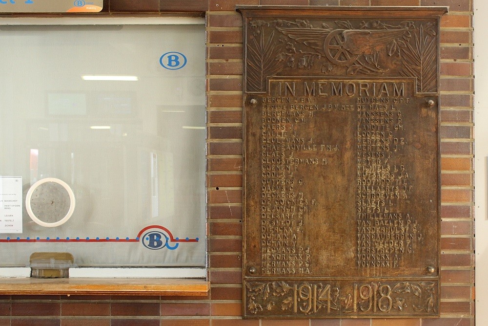 Memorials Station Aarschot