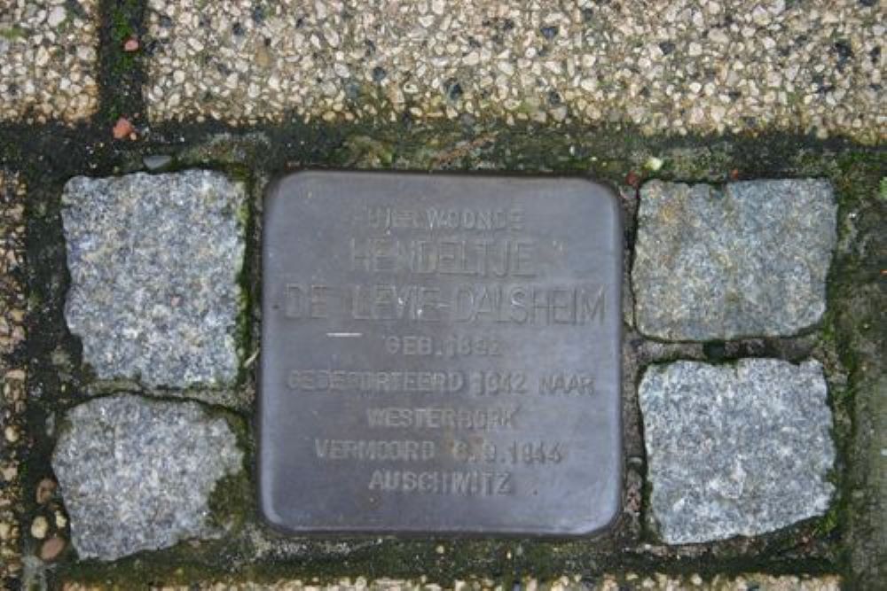 Stolperstein Dokter H. Brouwerstraat D 16