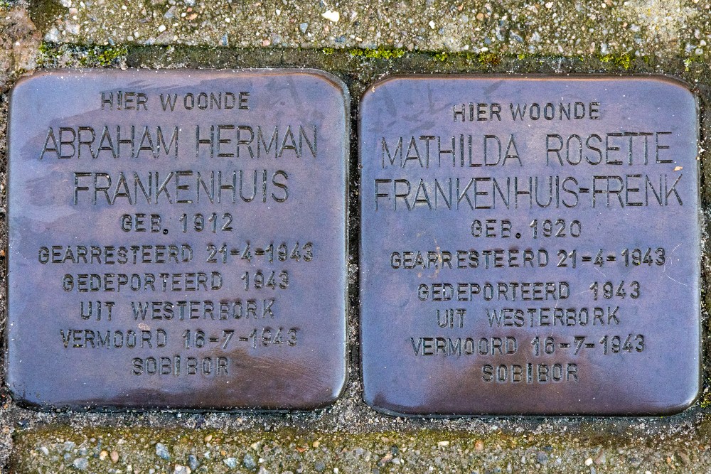 Stolpersteine Maaierstraat 33 #1