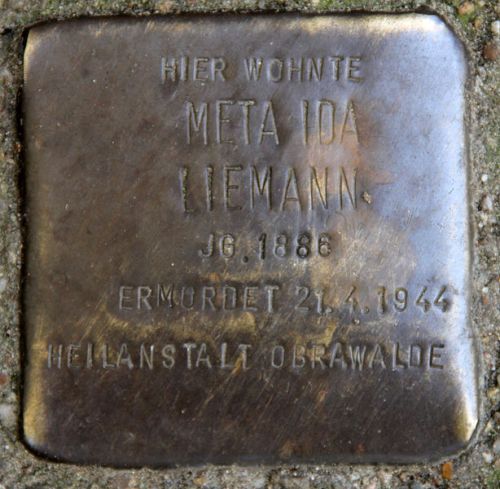 Stolperstein Granatenstrae 2 #1