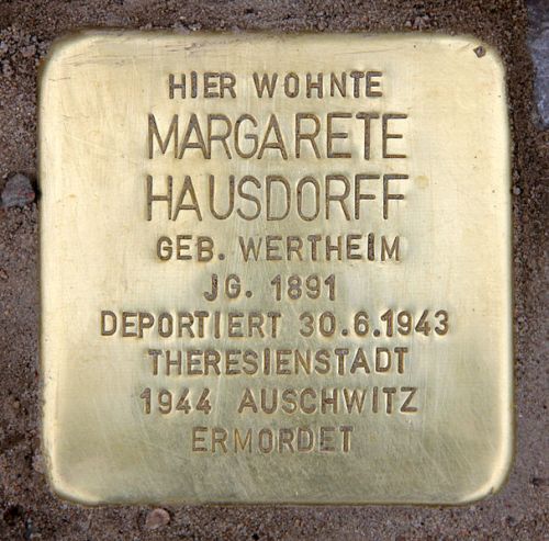 Stumbling Stones Nassauische Straße 24