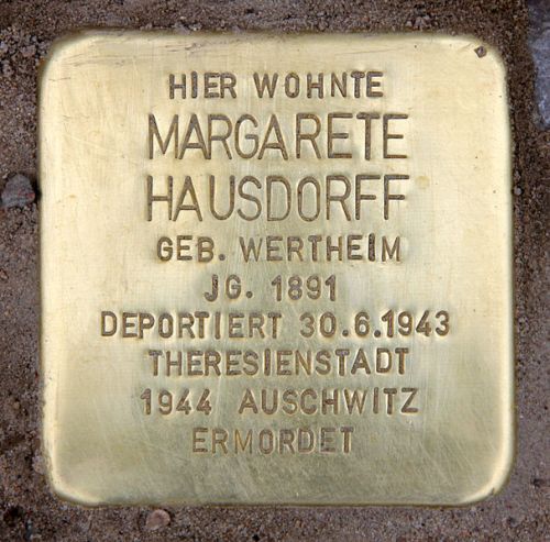 Stolpersteine Nassauische Strae 24 #1