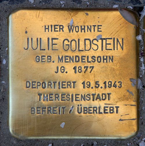 Stolpersteine Thomasiusstraße 5