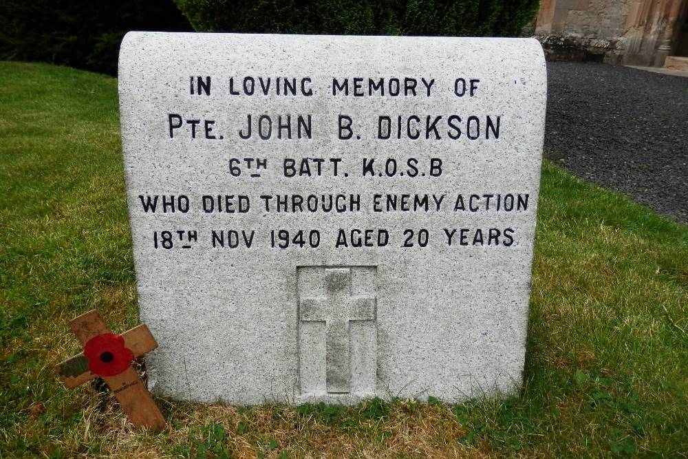 Commonwealth War Grave St. John Churchyard #1