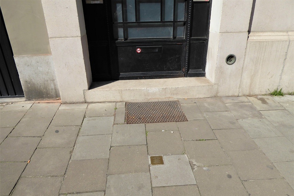 Stumbling Stone Rue Emile Claus 39 #2