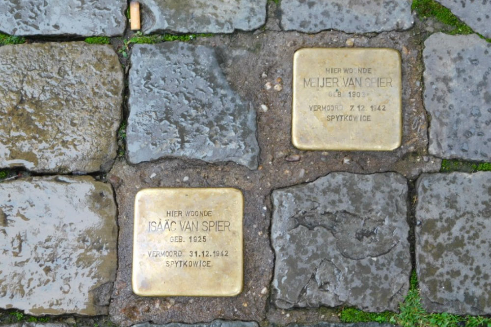 Stumbling Stones Maastrichter Heidenstraat 3 #1