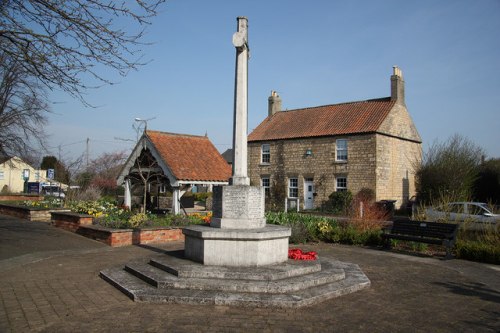 Oorlogsmonument Branston #1