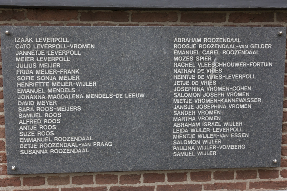 Memorials Synagogue Lochem #5