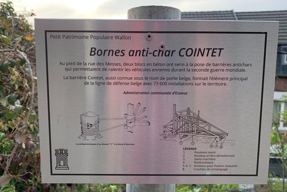 Borne Cointet anti-char at Romsée #3