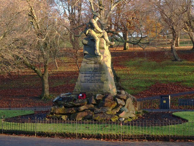 Monument Boerenoorlog Highland Light Infantry