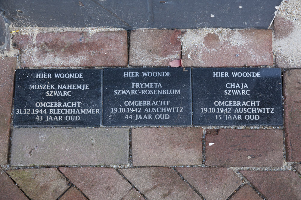 Memorial Stones Van Kinsbergenstraat 5 #1