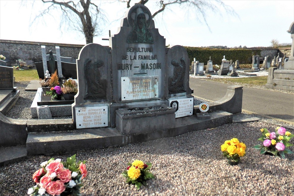 Belgische Oorlogsgraven Louette-St. Pierre