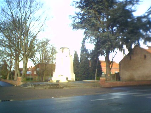 Monument Eerste Wereldoorlog Auberchicourt #1