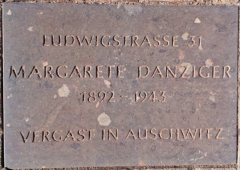 Gedenkstenen Ludwigstrae 31 #2