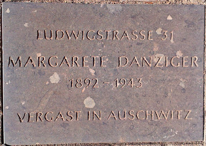 Memorial Stones Ludwigstraße 31 #2