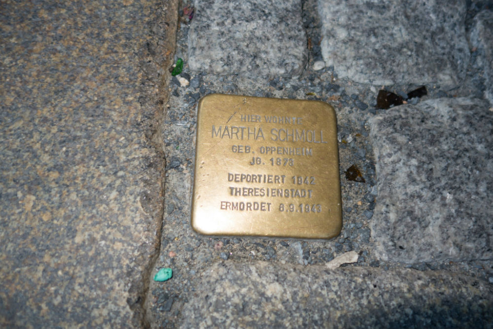 Stumbling Stone Bautzner Straße 27 #1