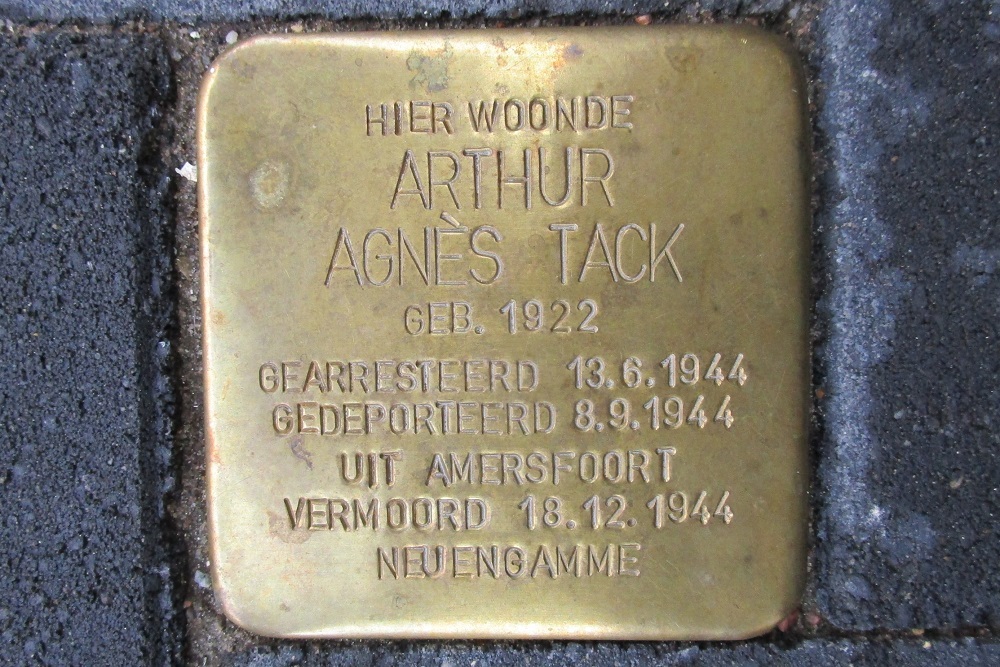 Stolperstein Stuyvesantstraat 63