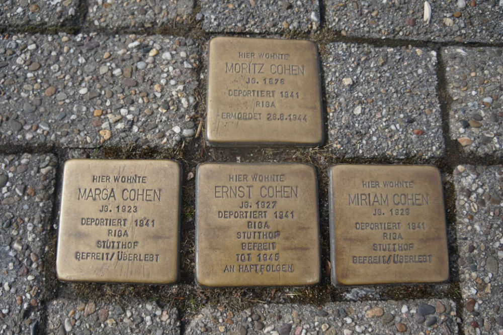 Stolpersteine Markt