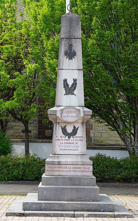 Monument Eerste Wereldoorlog Vy-ls-Lure