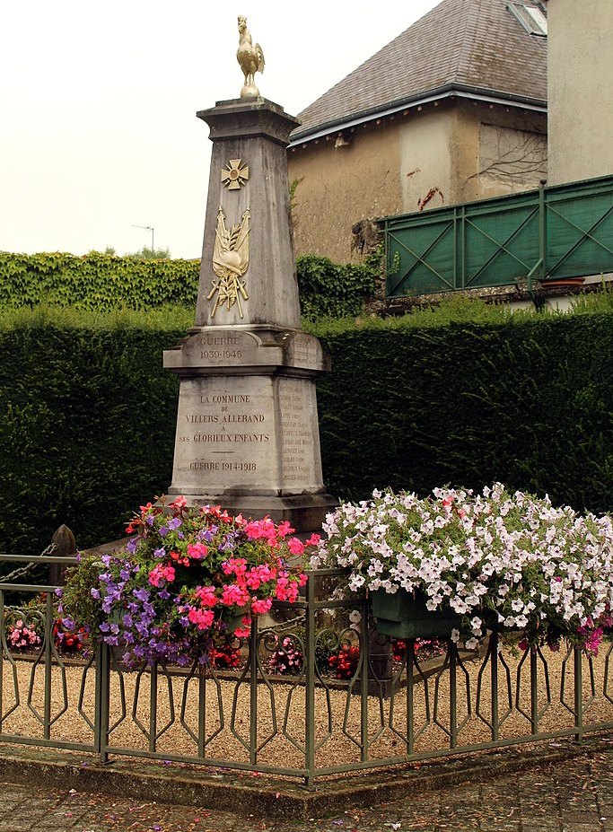 Oorlogsmonument Villers-Allerand