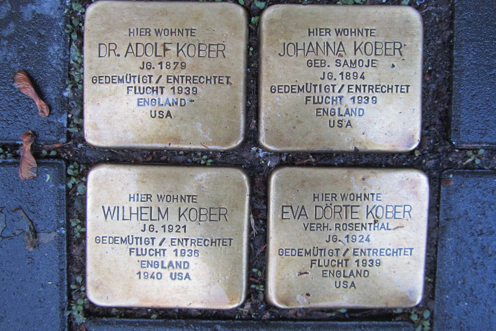 Stumbling Stones Roonstraße 60 #1