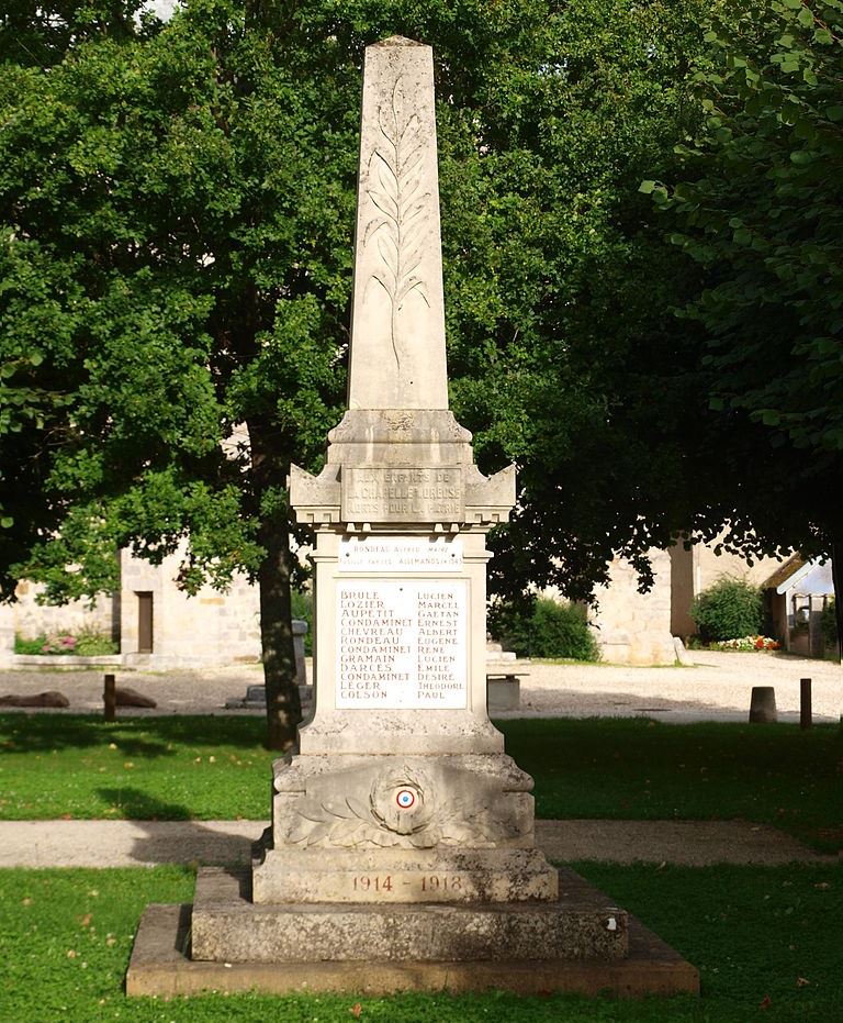 Oorlogsmonument La Chapelle-sur-Oreuse