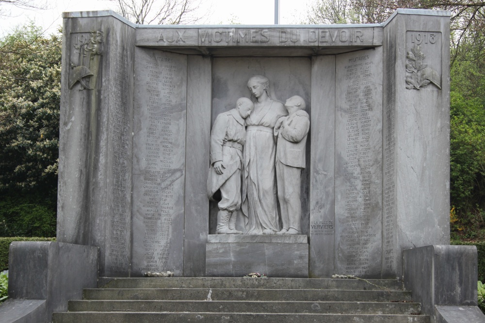 Oorlogsmonument Begraafplaats Verviers #2