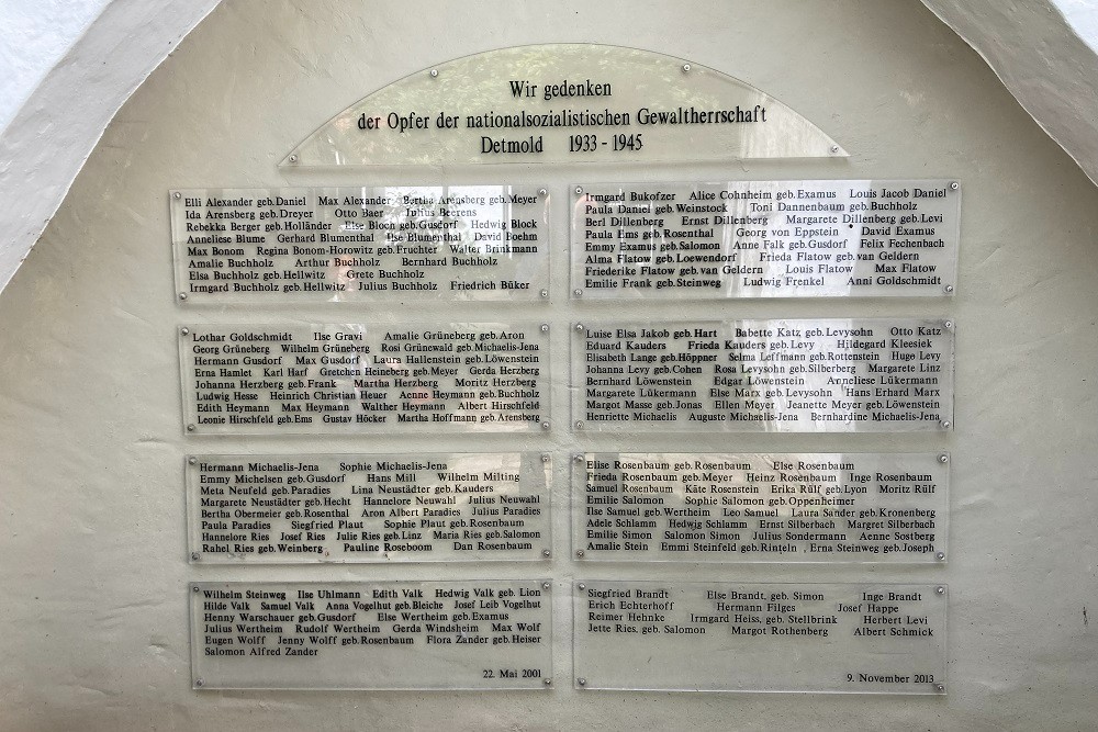 Memorial Victims National Socialism Detmold #2
