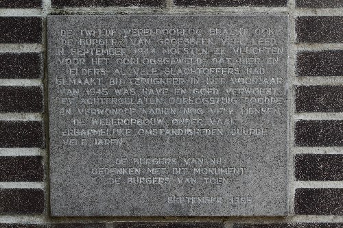 Memorial Civilians Groesbeek #3