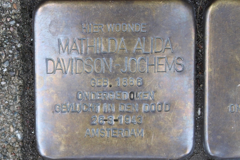 Stolpersteine Valeriusstraat 192 #2