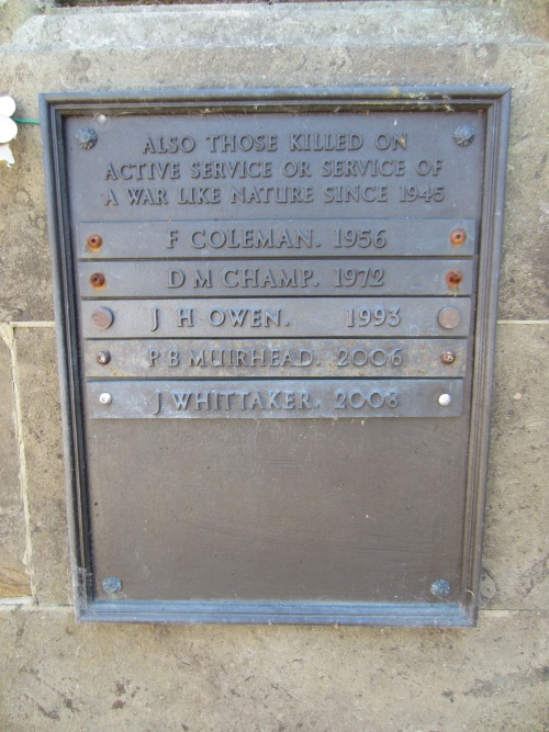 War Memorial Stratford-upon-Avon WW2 #3