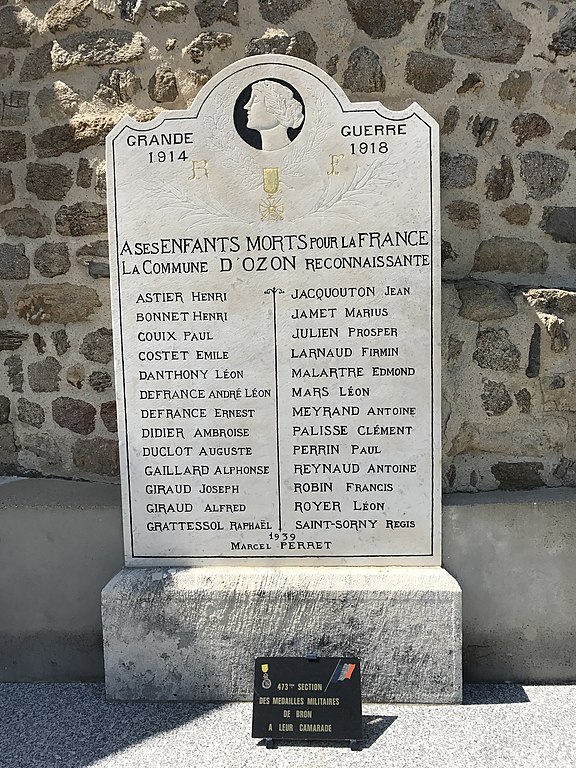 Oorlogsmonument Ozon