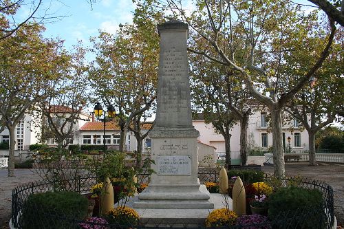 War Memorial Montblanc